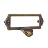 Max Vintage American Style Door Handle Knob Zinc Alloy with Card Slot Bronze - Aladdin Shoppers