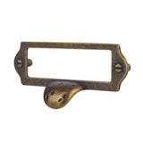Max Vintage American Style Door Handle Knob Zinc Alloy with Card Slot Bronze - Aladdin Shoppers