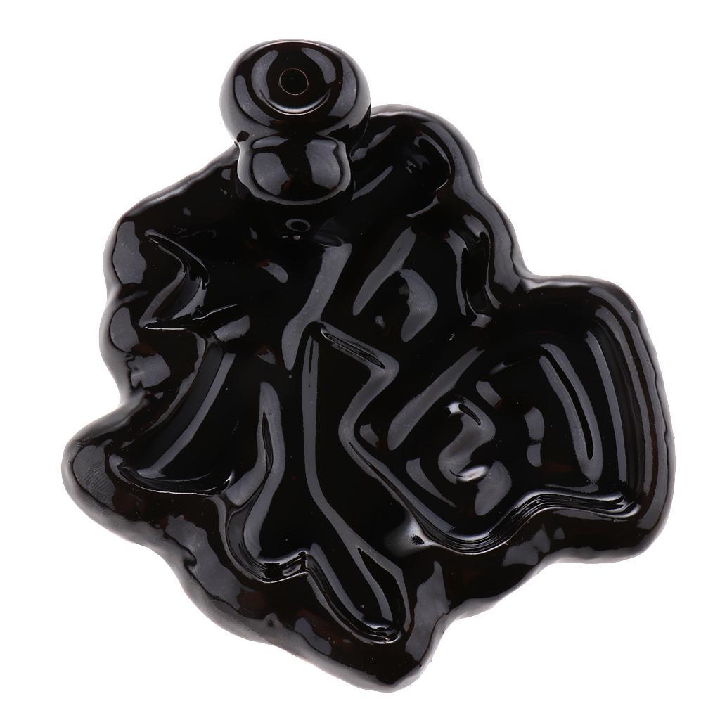 Max Vintage Black Ceramic Backflow Incense Burner Stick Cones Holder Style 07 - Aladdin Shoppers