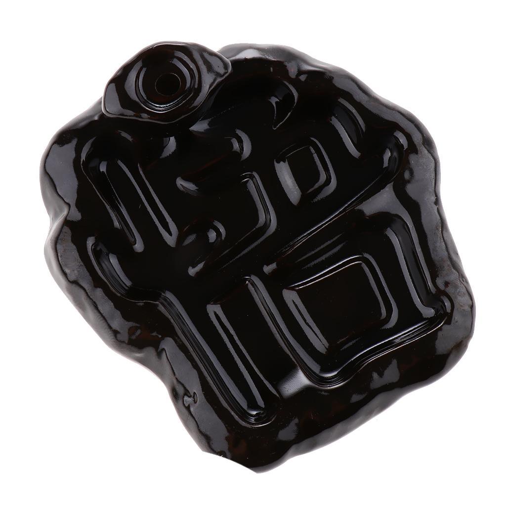 Max Vintage Black Ceramic Backflow Incense Burner Stick Cones Holder Style 12 - Aladdin Shoppers
