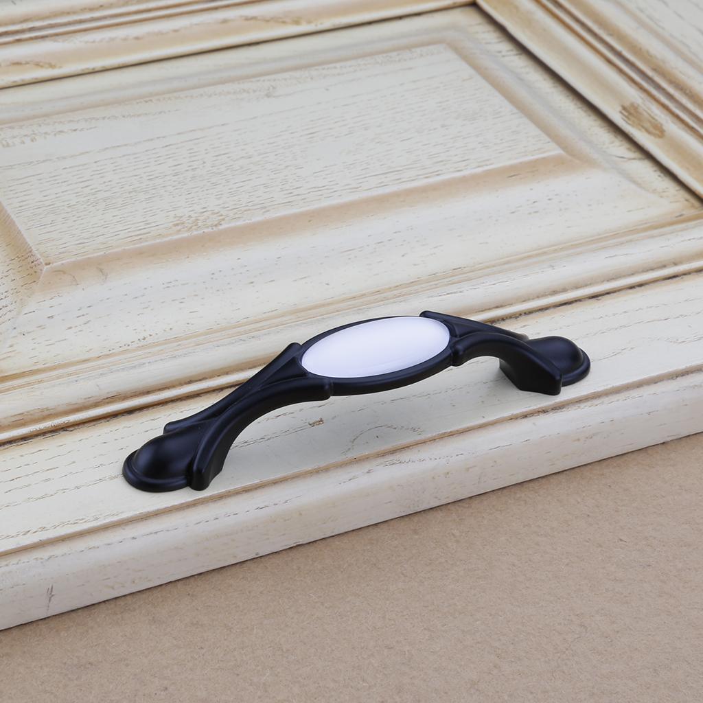 Max Vintage Ceramic Furniture Cabinet Handle Lever Pull Knob Door Hardware B 169mm - Aladdin Shoppers