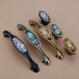 Max Vintage Ceramic Furniture Cabinet Handle Lever Pull Knob Door Hardware C 136mm - Aladdin Shoppers
