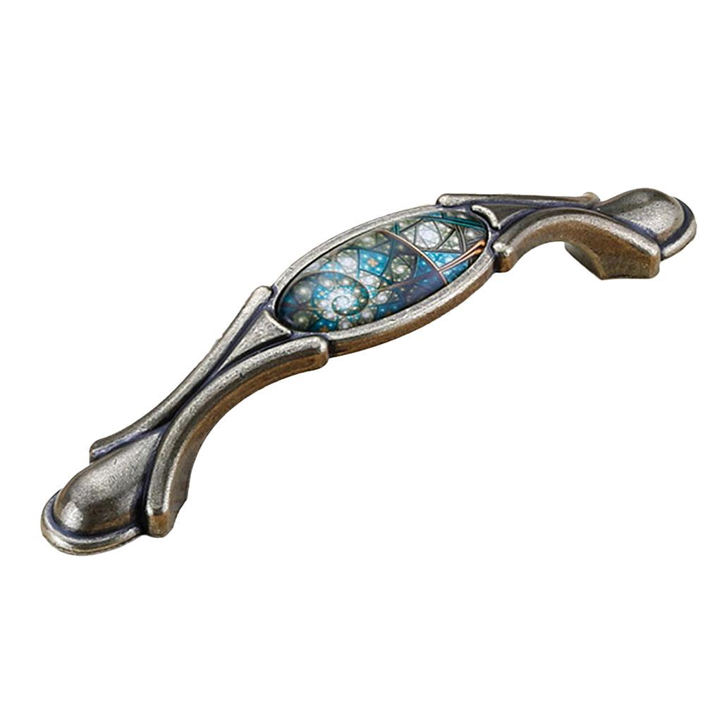 Max Vintage Ceramic Furniture Cabinet Handle Lever Pull Knob Door Hardware C 136mm - Aladdin Shoppers
