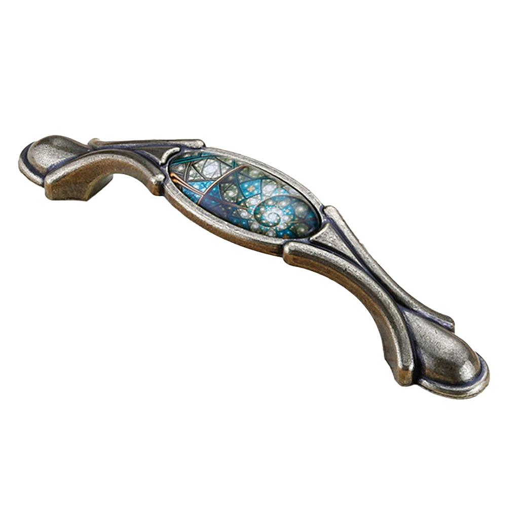 Max Vintage Ceramic Furniture Cabinet Handle Lever Pull Knob Door Hardware C 136mm - Aladdin Shoppers