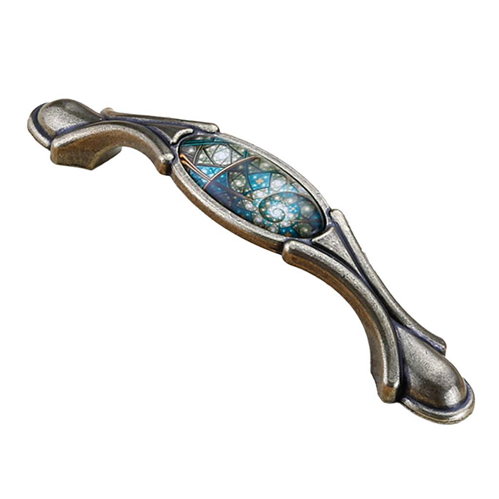 Max Vintage Ceramic Furniture Cabinet Handle Lever Pull Knob Door Hardware D 169mm - Aladdin Shoppers