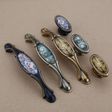 Max Vintage Ceramic Furniture Cabinet Handle Lever Pull Knob Door Hardware D 169mm - Aladdin Shoppers