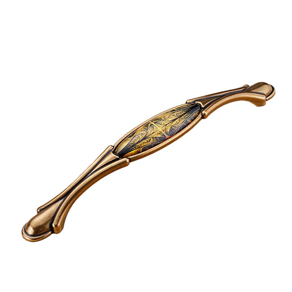 Max Vintage Ceramic Furniture Cabinet Handle Lever Pull Knob Door Hardware K 234mm - Aladdin Shoppers