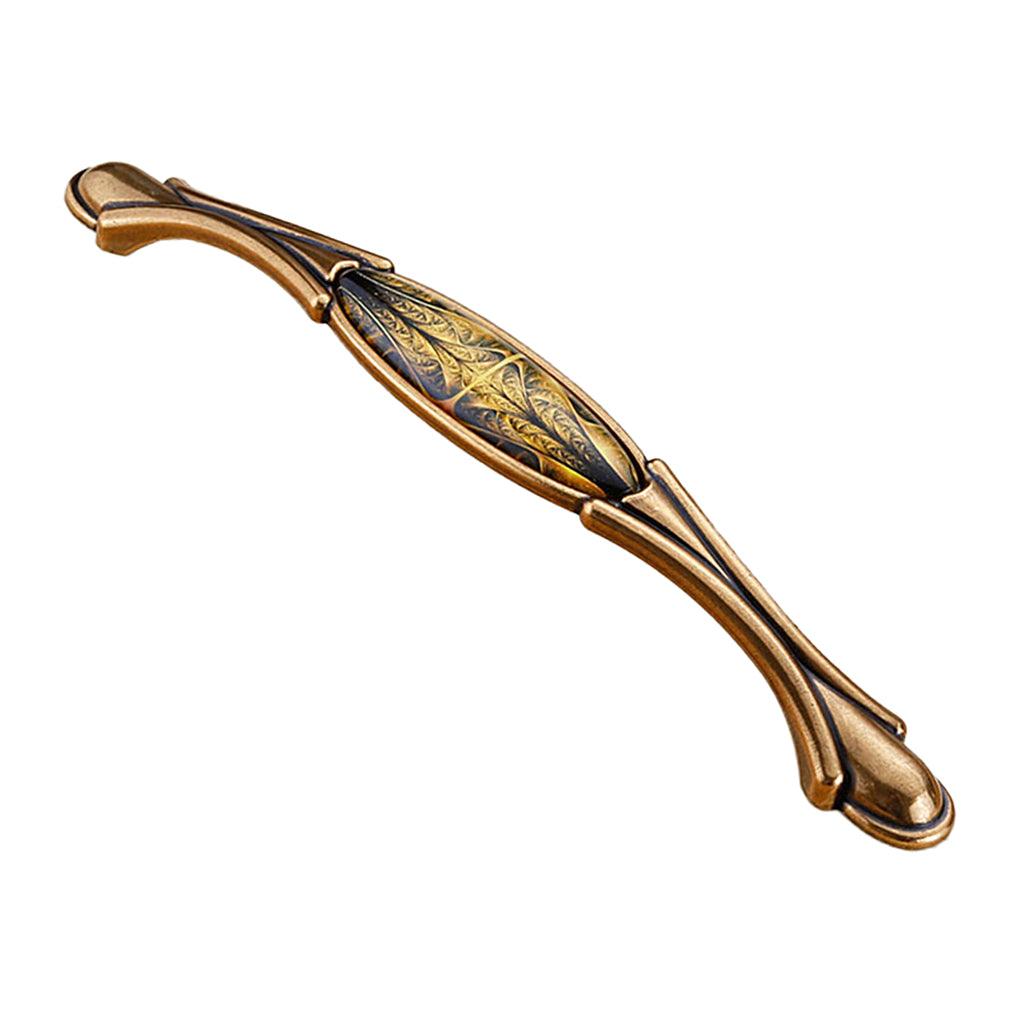 Max Vintage Ceramic Furniture Cabinet Handle Lever Pull Knob Door Hardware K 234mm - Aladdin Shoppers