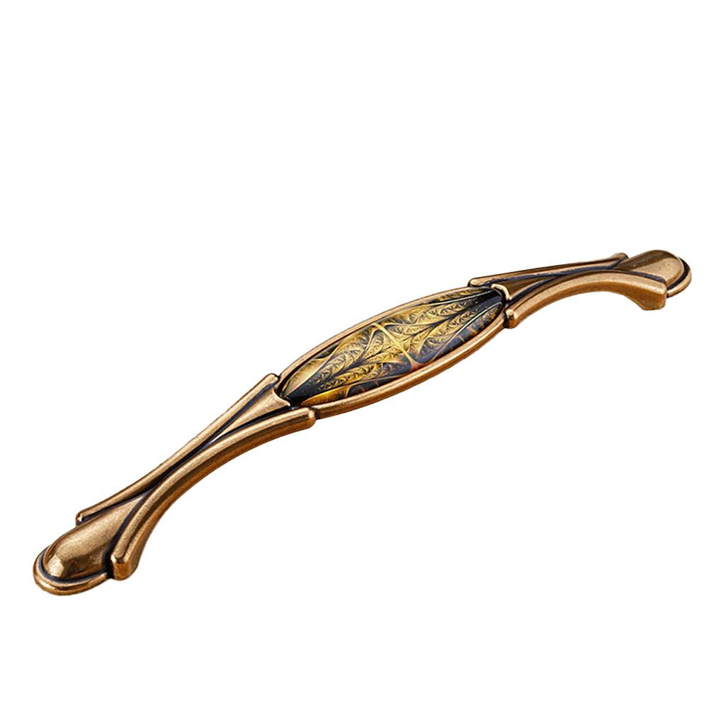 Max Vintage Ceramic Furniture Cabinet Handle Lever Pull Knob Door Hardware K 234mm - Aladdin Shoppers
