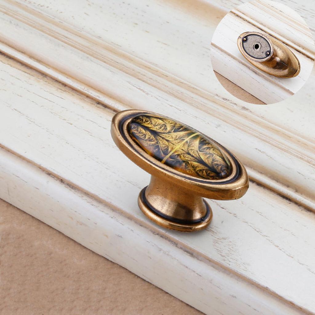 Max Vintage Ceramic Furniture Cabinet Handle Lever Pull Knob Door Hardware L 55.7mm - Aladdin Shoppers