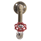 Max Vintage Industrial Style Plumbing Pipe Wall Mounted Coat Robe Hook Organizer - Aladdin Shoppers