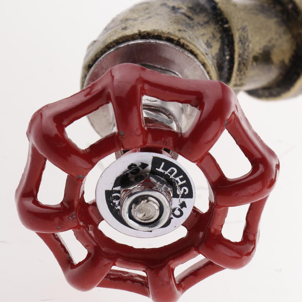 Max Vintage Industrial Style Plumbing Pipe Wall Mounted Coat Robe Hook Organizer - Aladdin Shoppers