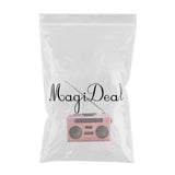 Max Vintage Style Resin Radio Crafts for Living Room Office Gallery Pink - Aladdin Shoppers