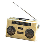 Max Vintage Style Resin Radio Crafts for Living Room Office Gallery White - Aladdin Shoppers