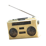 Max Vintage Style Resin Radio Crafts for Living Room Office Gallery White - Aladdin Shoppers