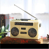 Max Vintage Style Resin Radio Crafts for Living Room Office Gallery White - Aladdin Shoppers