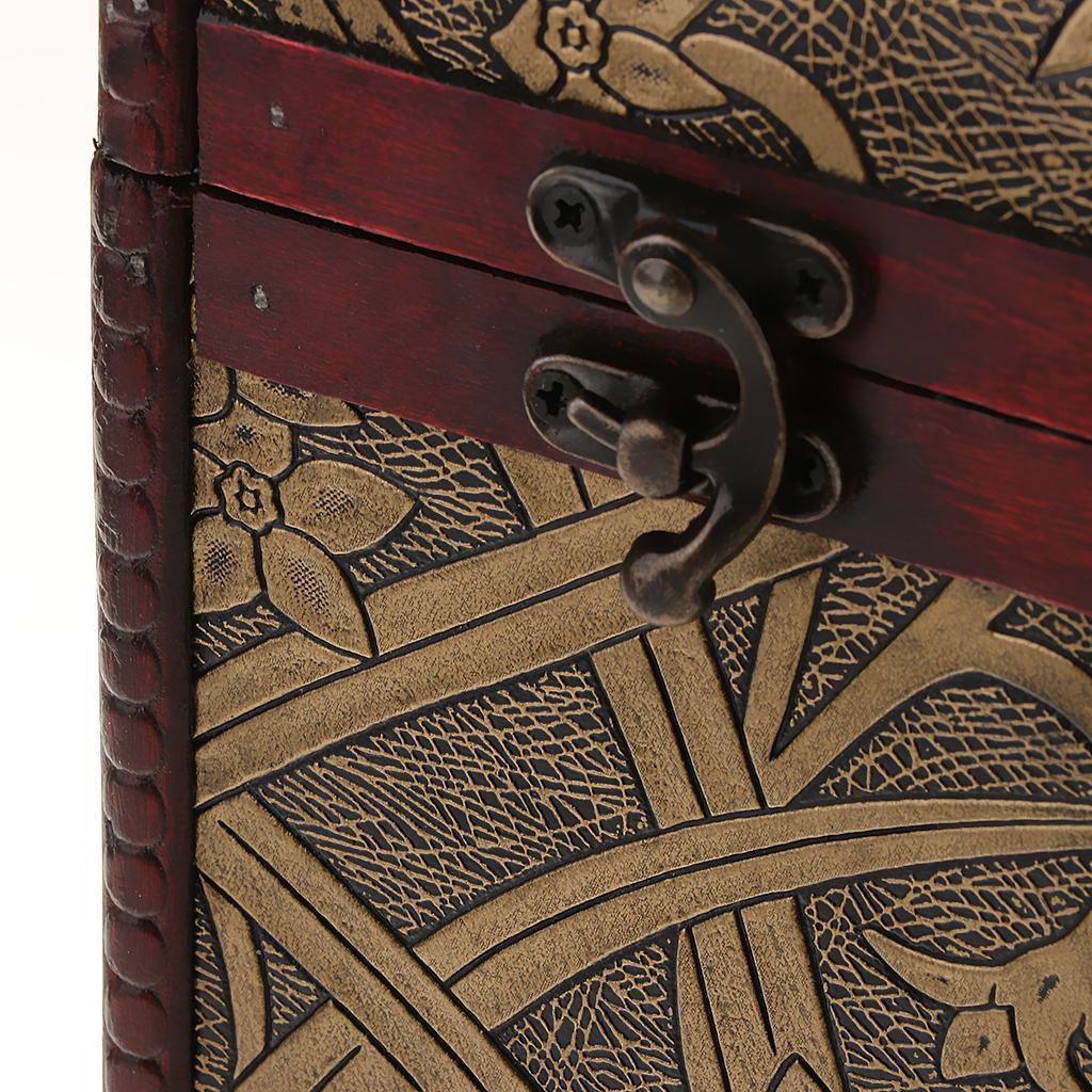 Max Vintage Wine Box Wooden Antique Packaging Wine Gift Box 1 Bottle-B - Aladdin Shoppers