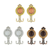 Max Wall Mounted Curtain Zinc Alloy Drapery Curtain Tieback Hooks Gold - Aladdin Shoppers