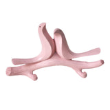 Max Wall Mounted Resin Coat Robe Hook Birds Stand on Branch Hanger Rack Pink B - Aladdin Shoppers