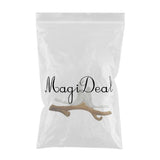 Max Wall Mounted Resin Coat Robe Hook Birds Stand on Branch Hanger Rack White B - Aladdin Shoppers