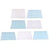 Max Waterproof Mite-proof Luxury Silky Pillowcases White Color 51x71cm - Aladdin Shoppers