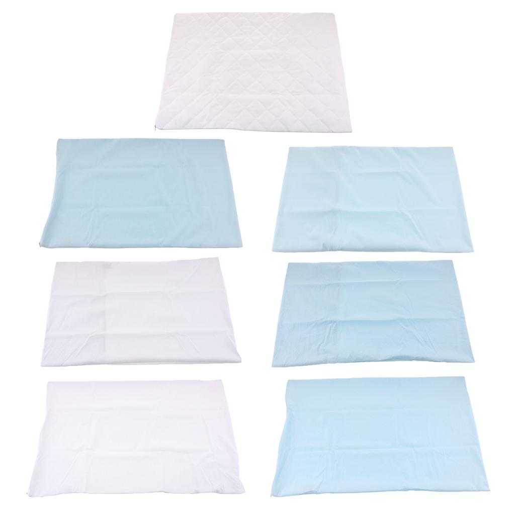 Max Waterproof Mite-proof Luxury Silky Pillowcases White Color 51x71cm - Aladdin Shoppers