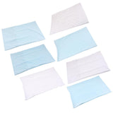 Max Waterproof Mite-proof Luxury Silky Pillowcases White Color 51x71cm - Aladdin Shoppers