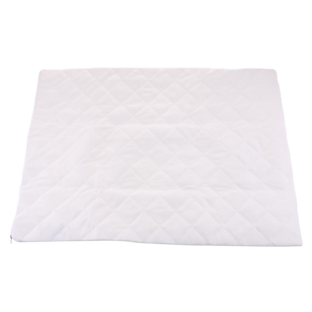 Max Waterproof Mite-proof Luxury Silky Pillowcases White Color 51x71cm - Aladdin Shoppers
