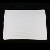 Max Waterproof Mite-proof Luxury Silky Pillowcases Zipper - White - 48x74cm - Aladdin Shoppers