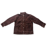 Max Welding Suits Heat/Flame Resistant Heavy Duty Anti-scald Brown Shirt XL - Aladdin Shoppers