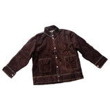 Max Welding Suits Heat/Flame Resistant Heavy Duty Anti-scald Brown Shirt XXL - Aladdin Shoppers
