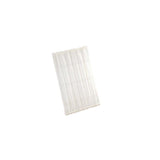 Max White French Door Curtain Panel Rod Pocket Blackout Curtains W137xL102cm - Aladdin Shoppers