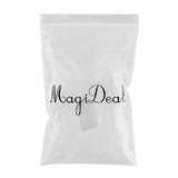 Max White French Door Curtain Panel Rod Pocket Blackout Curtains W137xL102cm - Aladdin Shoppers