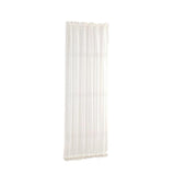 Max White French Door Curtain Panel Rod Pocket Blackout Curtains W64xL102cm - Aladdin Shoppers
