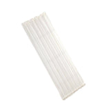 Max White French Door Curtain Panel Rod Pocket Blackout Curtains W64xL102cm - Aladdin Shoppers