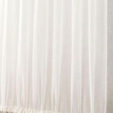 Max White French Door Curtain Panel Rod Pocket Blackout Curtains W64xL102cm - Aladdin Shoppers