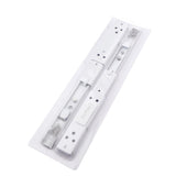Max White Paint Foldable L Shape Wall Mount Shelf Bracket Hanging Holder Size 4 - Aladdin Shoppers