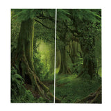 Max Window Curtain Kitchen Bathroom Drape 170x200cm Forest