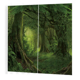 Max Window Curtain Kitchen Bathroom Drape 170x200cm Forest - Aladdin Shoppers