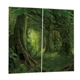 Max Window Curtain Kitchen Bathroom Drape 170x200cm Forest - Aladdin Shoppers