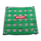 Max Window Net Ribbon Style Car Safety 34cm x 34cm  Green