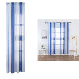 Max Window Sheer Curtains Rod Pocket Faux Linen Voile Curtains 100x200cm Color_5 - Aladdin Shoppers
