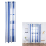 Max Window Sheer Curtains Rod Pocket Faux Linen Voile Curtains 100x200cm Color_5 - Aladdin Shoppers