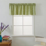 Max Window Voile Sheer Curtain Valance Tiers Green_132x90cm - Aladdin Shoppers