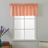 Max Window Voile Sheer Curtain Valance Tiers Pink_132x46cm - Aladdin Shoppers
