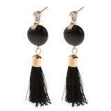 Max Women Chain Tassels Drop Dangle Hook Earrings Stud Copper Alloy Earrings A - Aladdin Shoppers