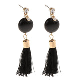 Max Women Chain Tassels Drop Dangle Hook Earrings Stud Copper Alloy Earrings A - Aladdin Shoppers