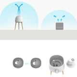 Max Wooden Base Essential Oil Diffuser Aroma Air Humidifier LED Light EU Plug - Aladdin Shoppers