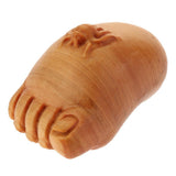 Max Wooden Blessing Statue Handcraft Indoor Home Desktop Ornament Foot - Aladdin Shoppers