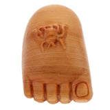 Max Wooden Blessing Statue Handcraft Indoor Home Desktop Ornament Foot - Aladdin Shoppers
